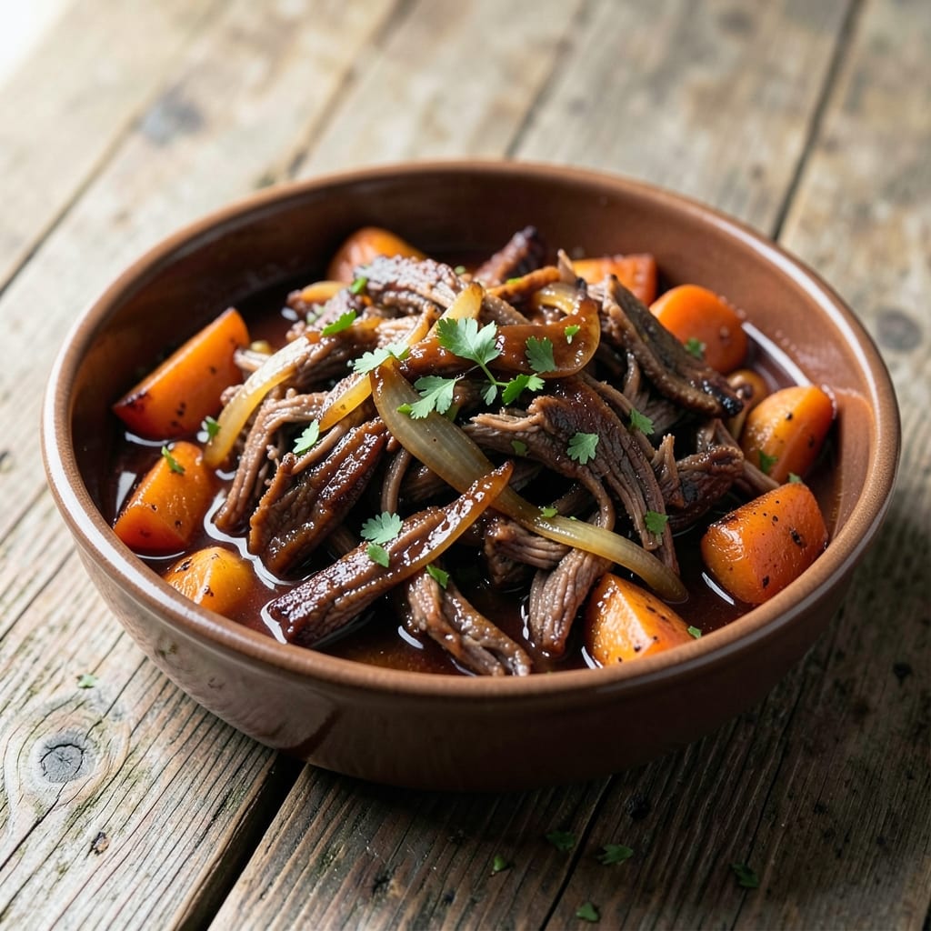 BBQ Shredded Beef Crock Pot Recipe: Slow-Smoked Tenderness Ready in 6 Hours