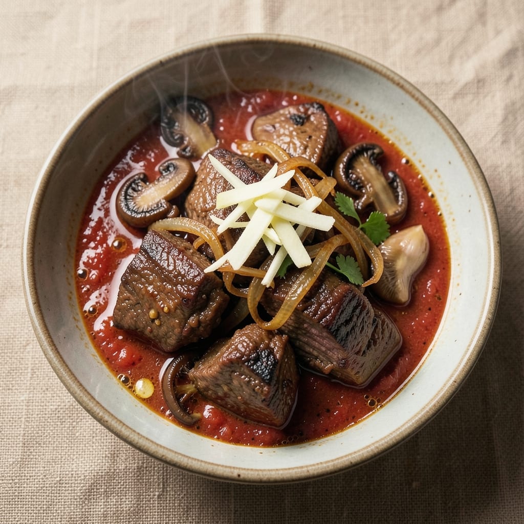 Beef and Mushroom Curry Recipe: Deep Umami Simmer With Earthy Mushroom Notes