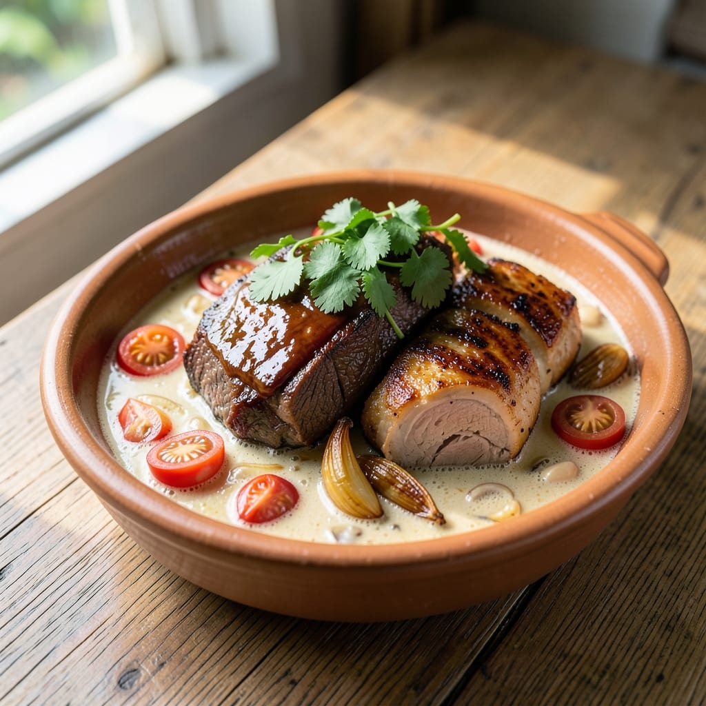 Beef and Pork Caldereta Recipe: Slow-Simmered Filipino Comfort in One Pot