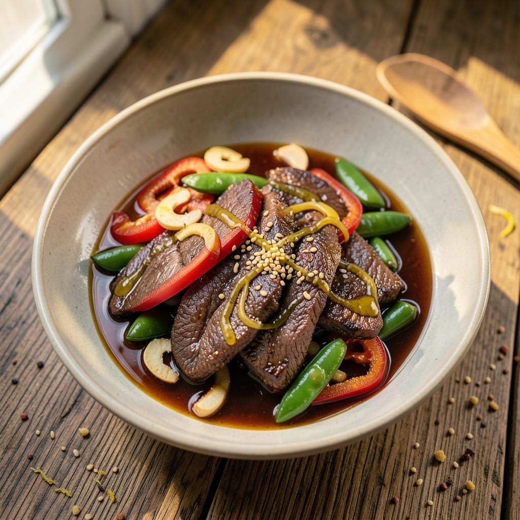 Awesome Beef Stir Fry Recipe: Wok-Heated Crispy Bites with Umami Sauce