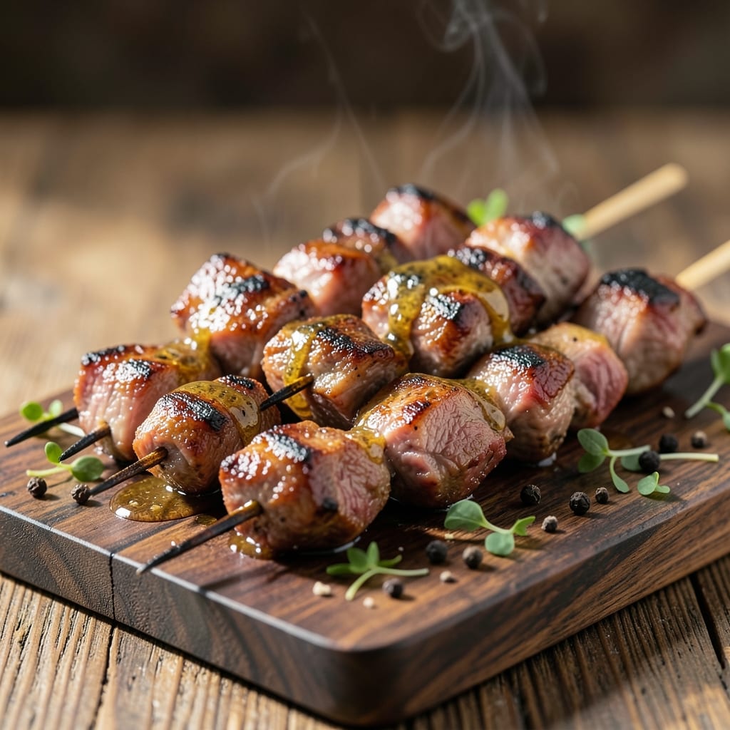 Beef and Lamb Kebabs Recipe: Charred Spice-Infused Skewers With Juicy Cores