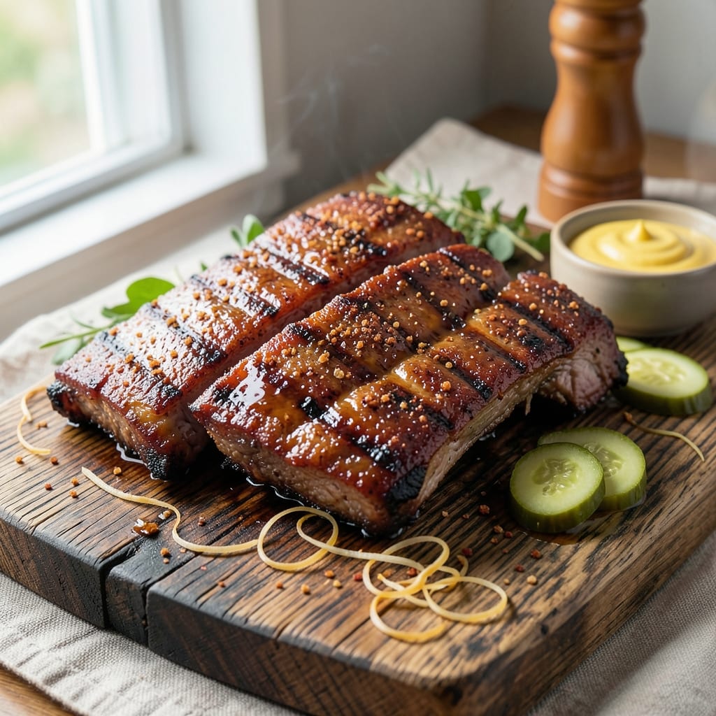Barbecue Beef Ribs Recipe Grill: Smoky Charred Crust Locks in Fall-Off-Bone Flavor