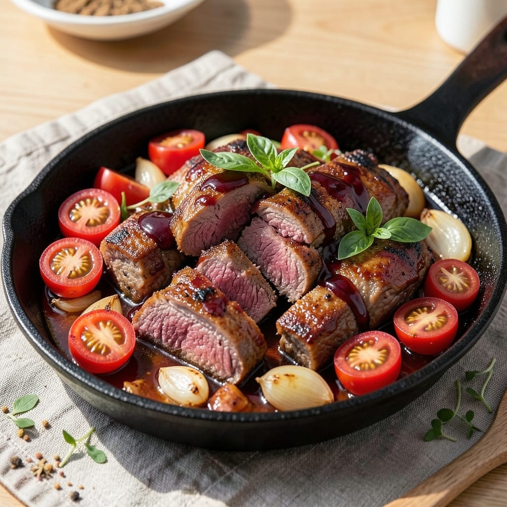 Beef and Cherry Tomato Recipe: Bold Umami and Sweet-Tart Balance