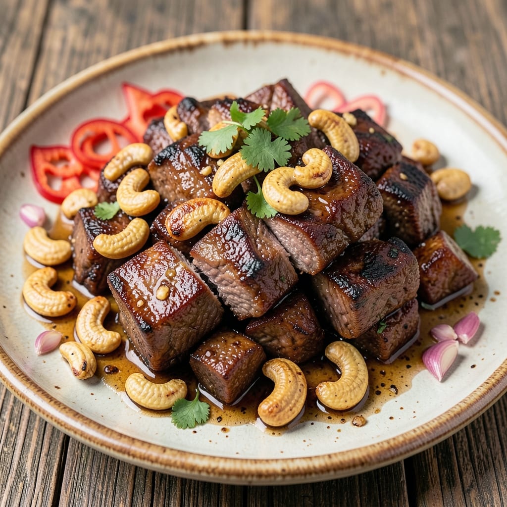 Beef and Cashew Nuts Recipe: One-Pot Umami Bomb With Crunchy Texture