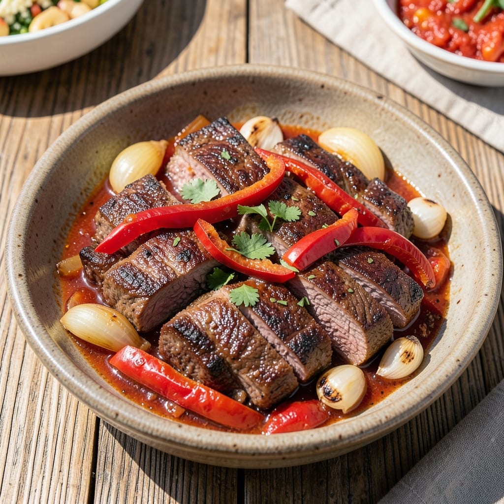 Beef Afritada Pinoy Recipe: Tangy Tomato-Soy Sauce Simmered to Richness