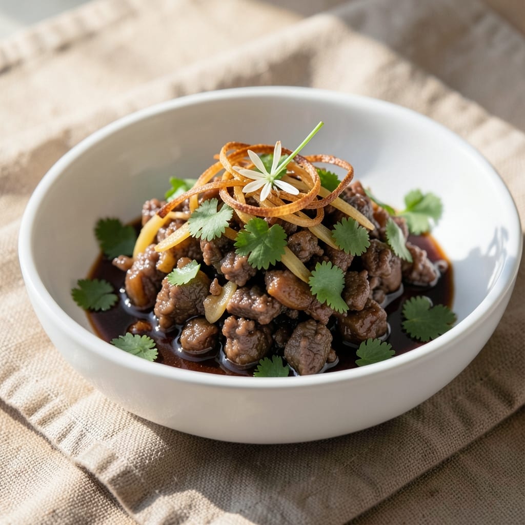 Beef Bao Filling Recipe: Wok-Hei Crispy Beef with Aromatic Five-Spice