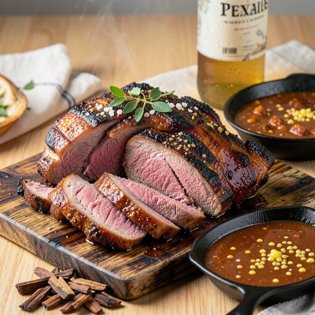 Texas Style Barbecue Beef Brisket Recipe: Oak-Fired Smoke and Spice Mastery