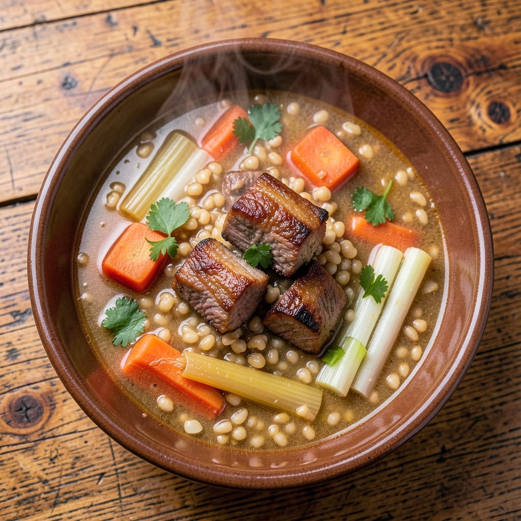 Beef Barley Soup Recipe Alton Brown: Slow-Simmered Depth With Chewy Grains