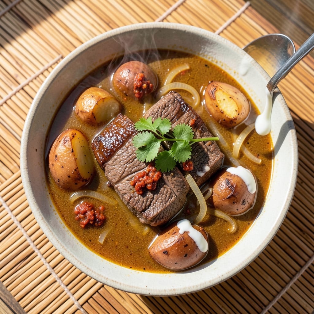 Authentic Thai Beef Massaman Curry Recipe: Potato and Peanut-Packed Richness