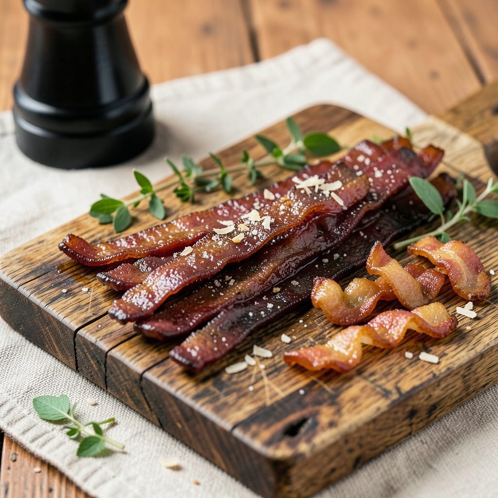 Bacon-Flavored Beef Jerky Recipe: Smoky-Sweet Crackle That Lasts Days