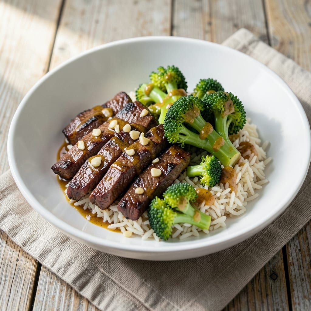 Beef and Broccoli Over Rice Recipe: Savory Soy-Ginger Sauce That Clings to Every Grain