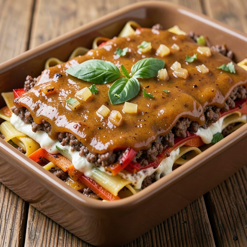 Beef and Vegetable Lasagne Recipe: Layered Richness With Crispy Top Every Time