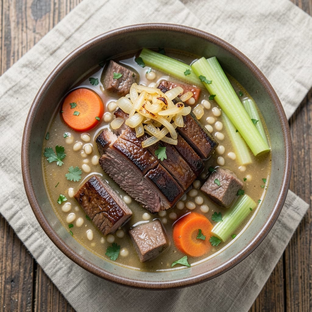 Beef Barley Soup Recipe From Scratch: Savory Simmered Richness With Chewy Grains