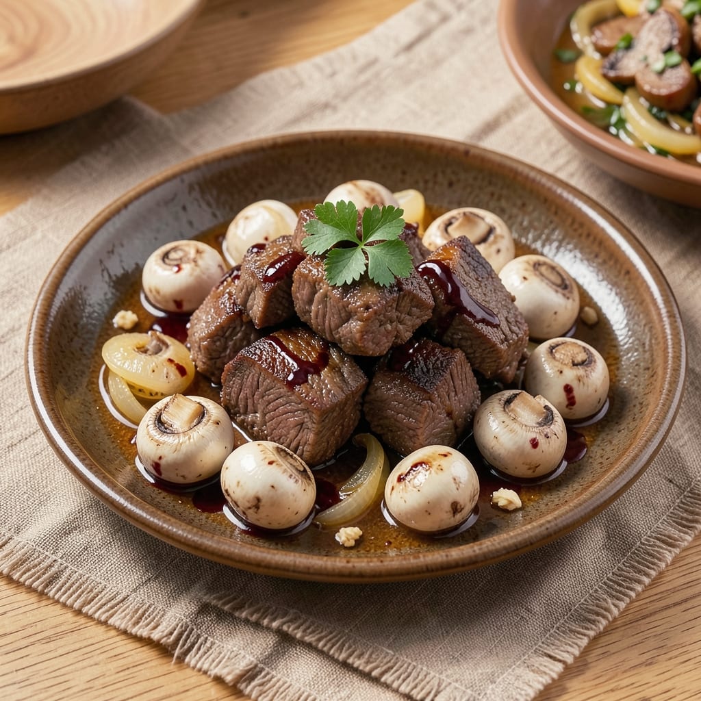 Beef and Mushroom Slow Cooker Recipe: Deep Umami Simmer for Hands-Off Richness