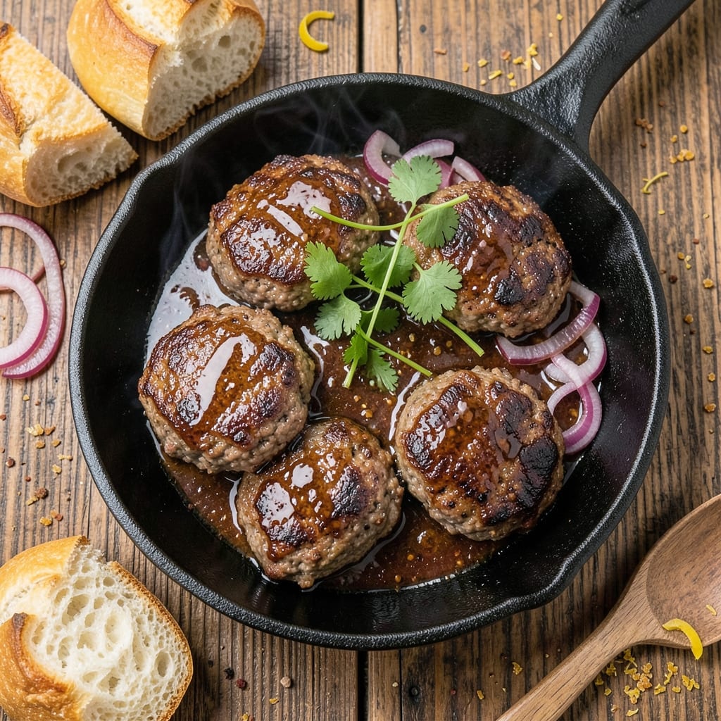 Barbecue Beef Patties Recipe: Smoky Grill Flavor Without the Charcoal Mess