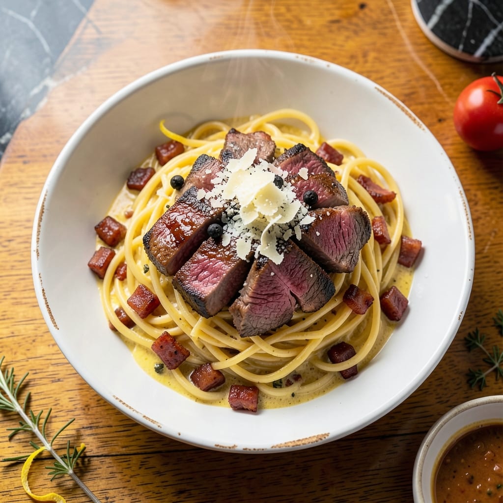 Beef Bacon Carbonara Recipe: Crispy Pancetta and Eggy Silk in 25 Minutes