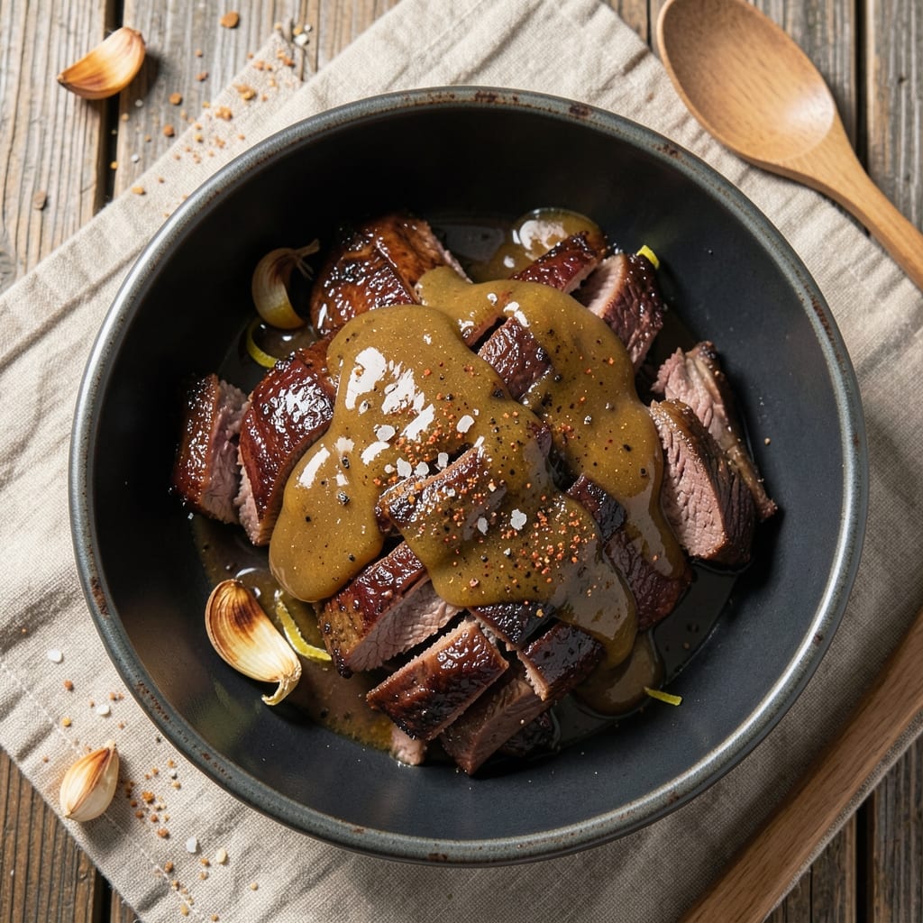 BBQ Beef in Pressure Cooker Recipe: Pressure-Cooked Tender Meat with Smoky Depth
