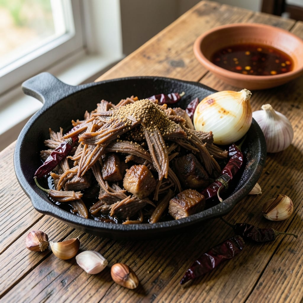Authentic Mexican Barbacoa Beef Recipe: Slow-Pit Smokiness Shredded to Perfection