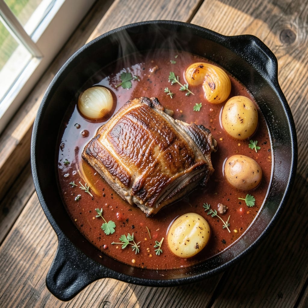 Beef Barkey Soup Recipe: Smoky Potato and Beef Stew With Caramelized Onions