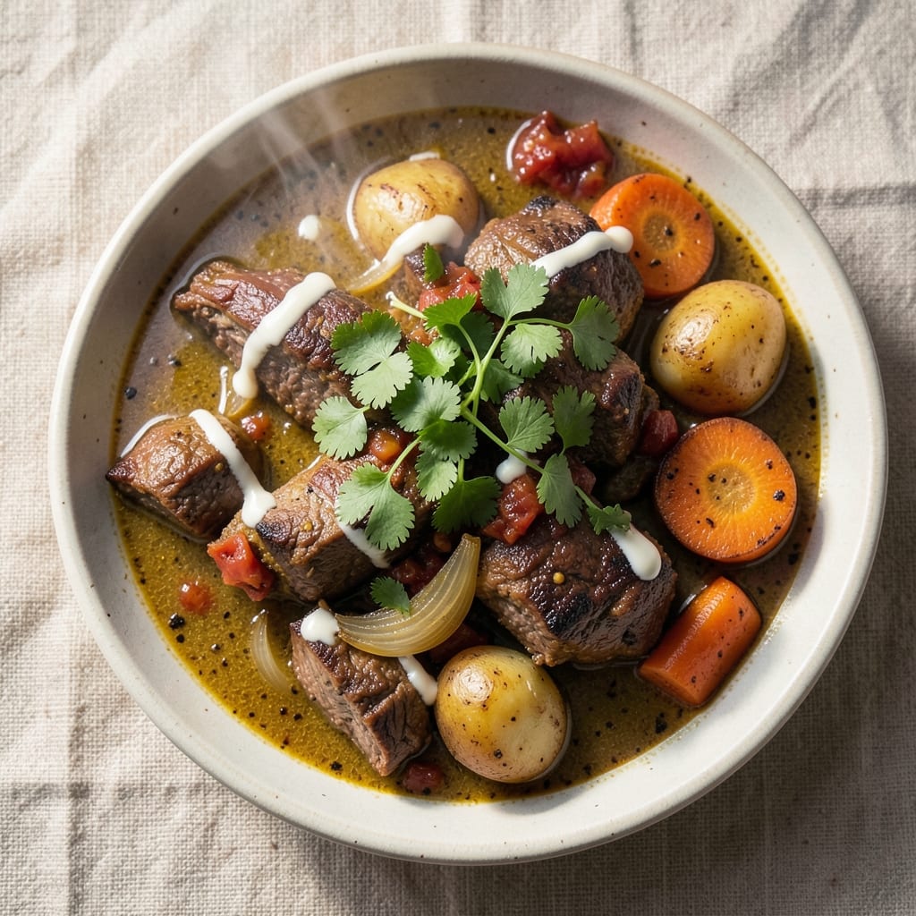 Beef and Vegetable Curry Recipe: Spiced Coconut Depth With Tender Meat and Vibrant Veggies