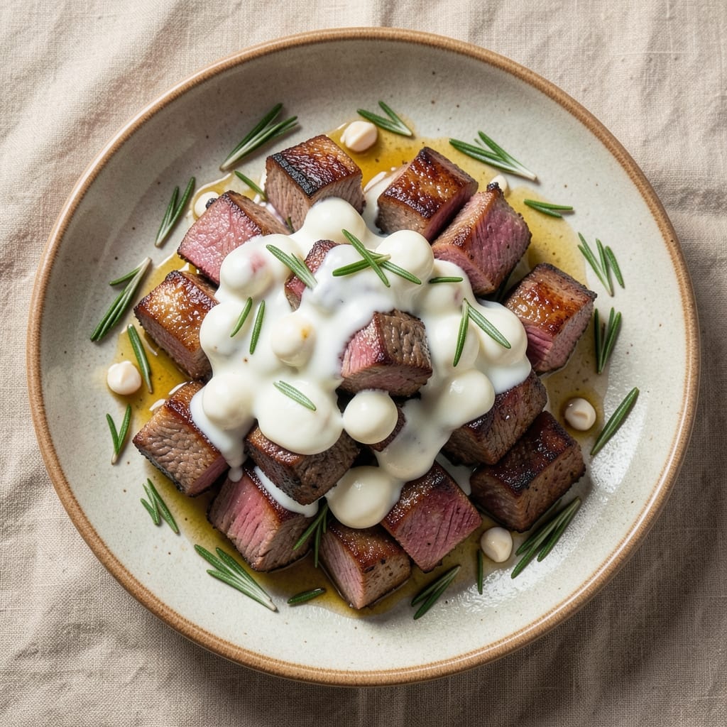 Beef A Casa Recipe: One-Pan Cheese-Stuffed Beef Bites