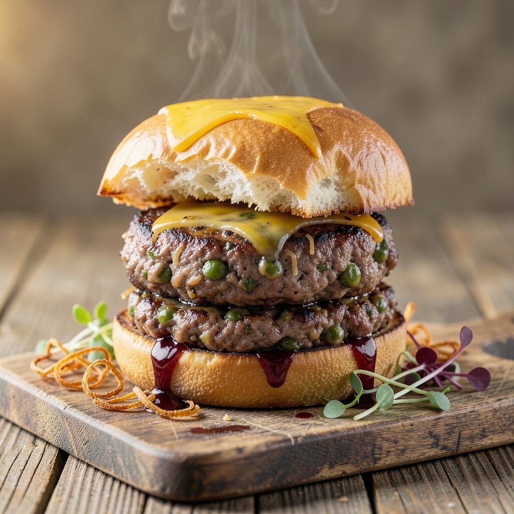Beef and Lentil Burgers Recipe: Hearty Plant-Powered Patties With Meat-Like Texture