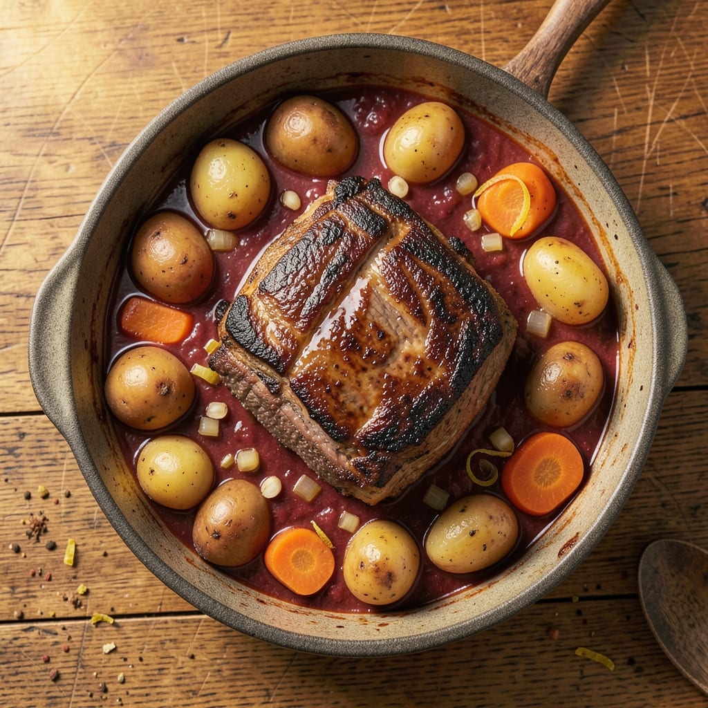 Basic Beef Stew Recipe Without Wine: Deep Umami Simmer With Caramelized Veggies