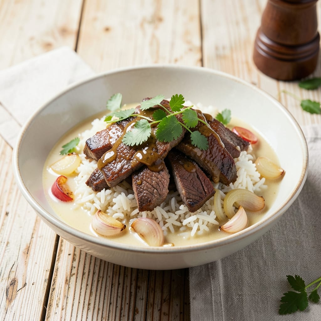 Beef Arroz Caldo Recipe: Coconut-Spiced Comfort in One Pot