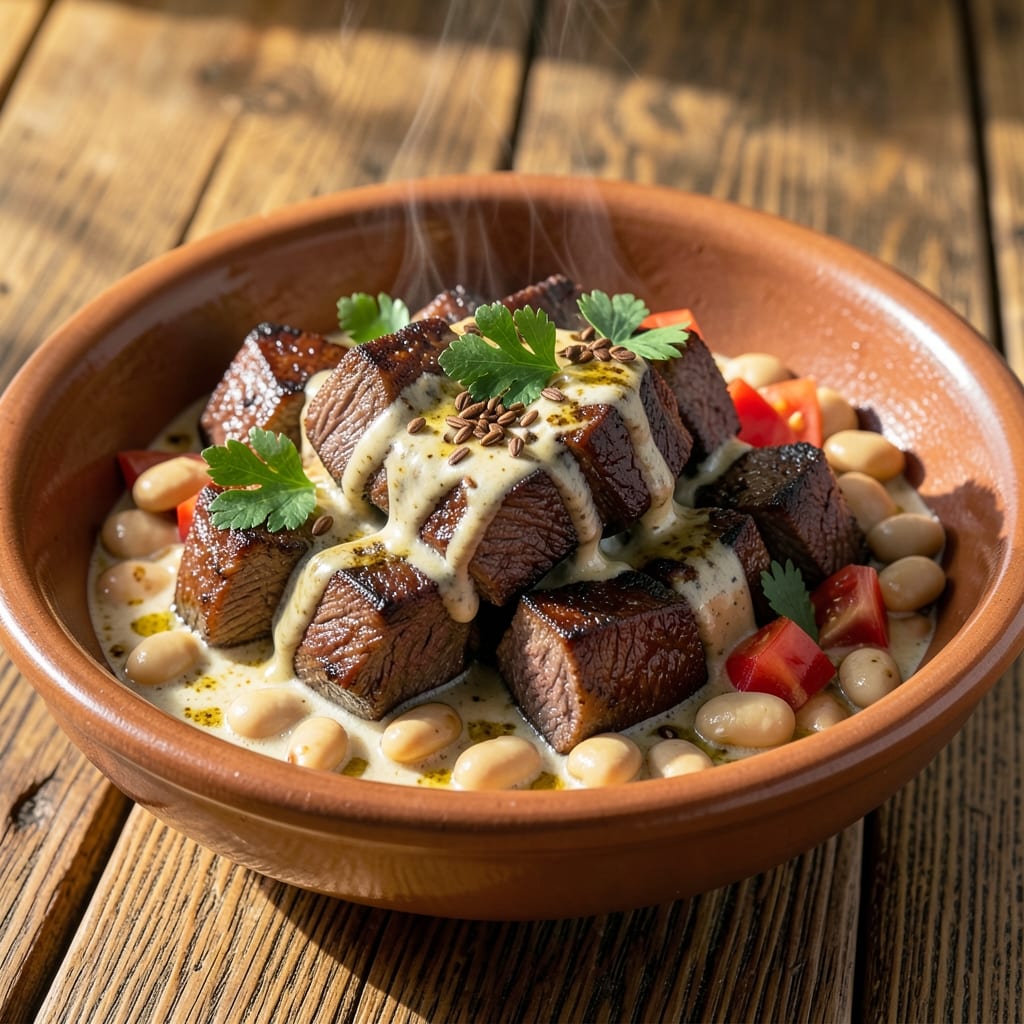 Beef and Garbanzo Bean Recipe: Spiced Coconut Stew With Hearty Texture