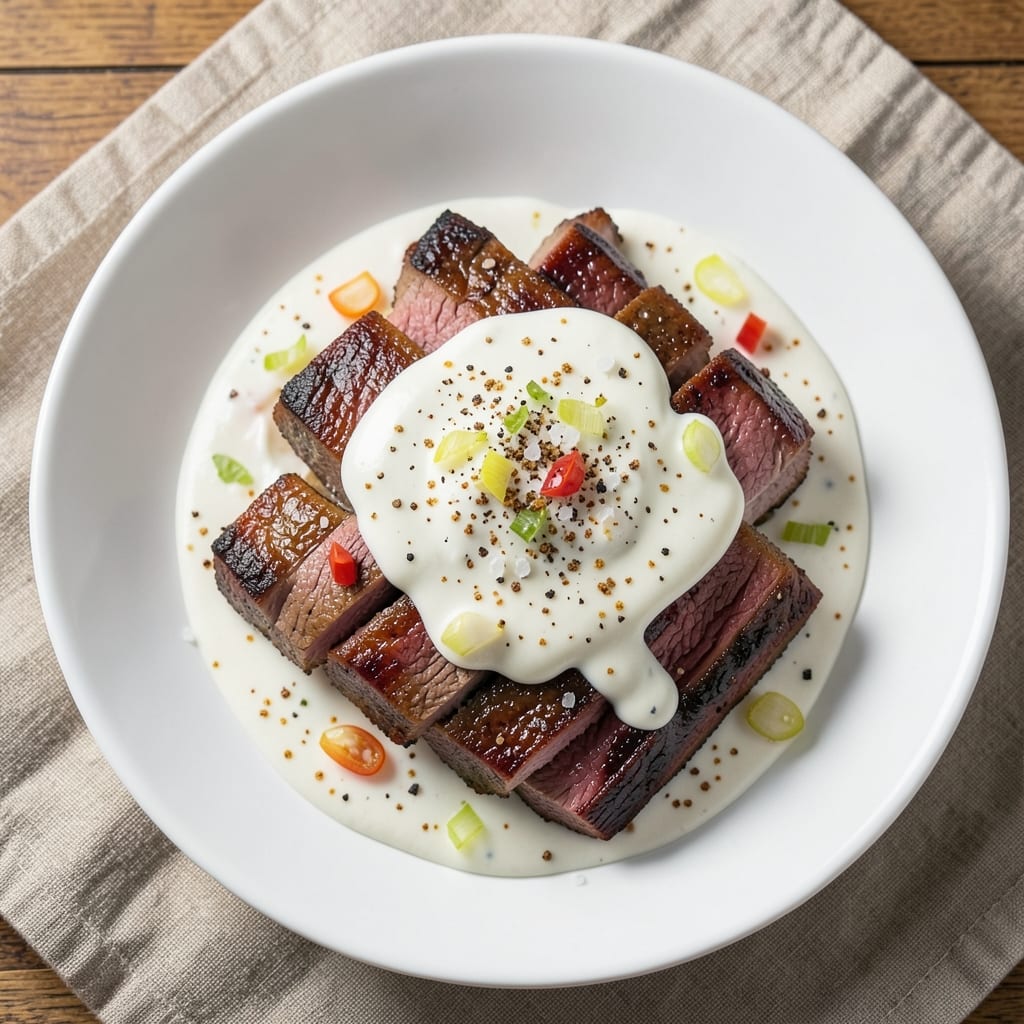 Beef and Greek Yogurt Recipe: Tangy Yogurt-Marinated Stew With Tender Beef