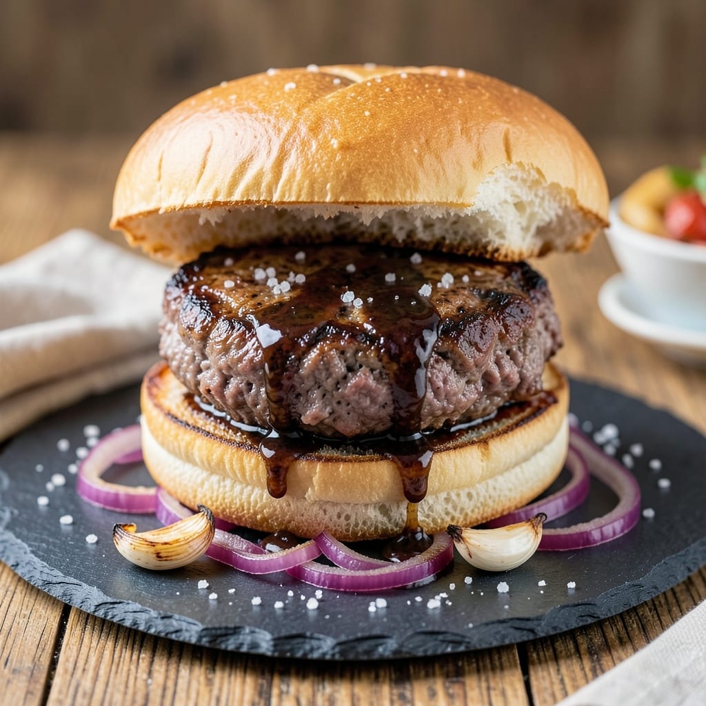 Beef and Pork Burger Patties Recipe: Dual-Meat Blend With Bold Umami Crunch