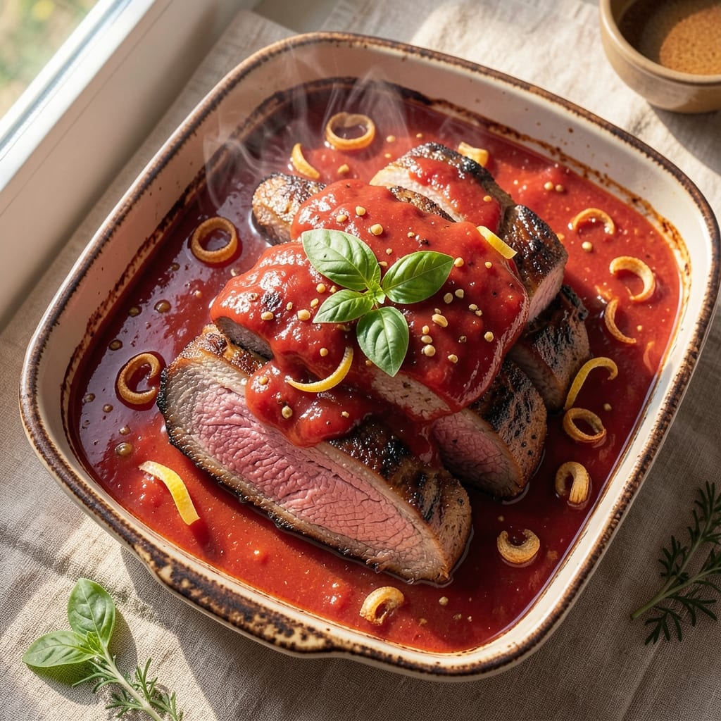 Beef and Tomato Casserole Recipe: Cheesy Crisp Top, Melty Middle Magic