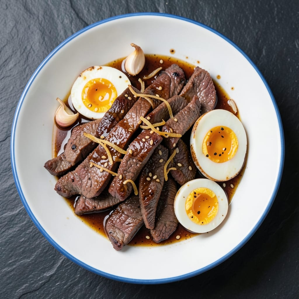 Beef and Egg Chinese Recipe: Wok-Hei Crispy Bites with Silky Egg Ribbons