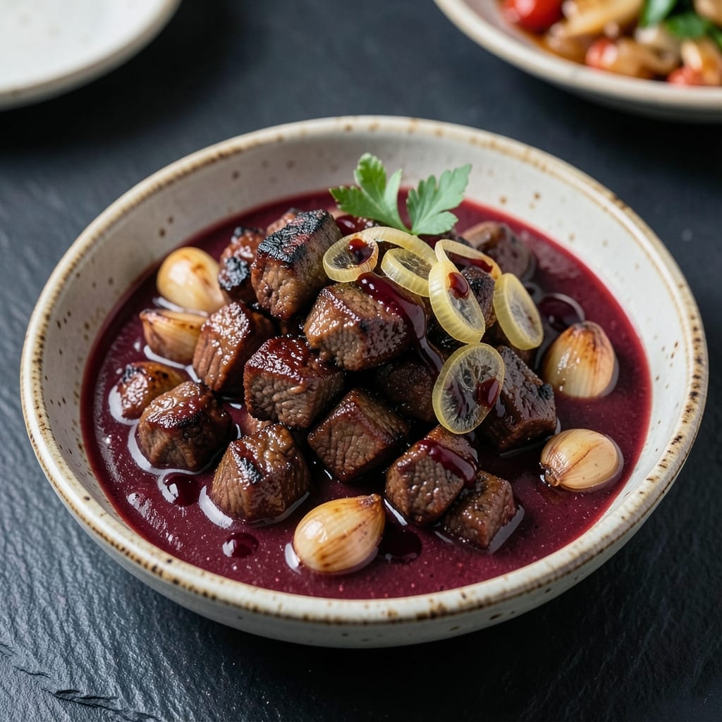 Beef Base Au Jus Recipe: Deep Umami Pan Sauce From Seared Beef Bits
