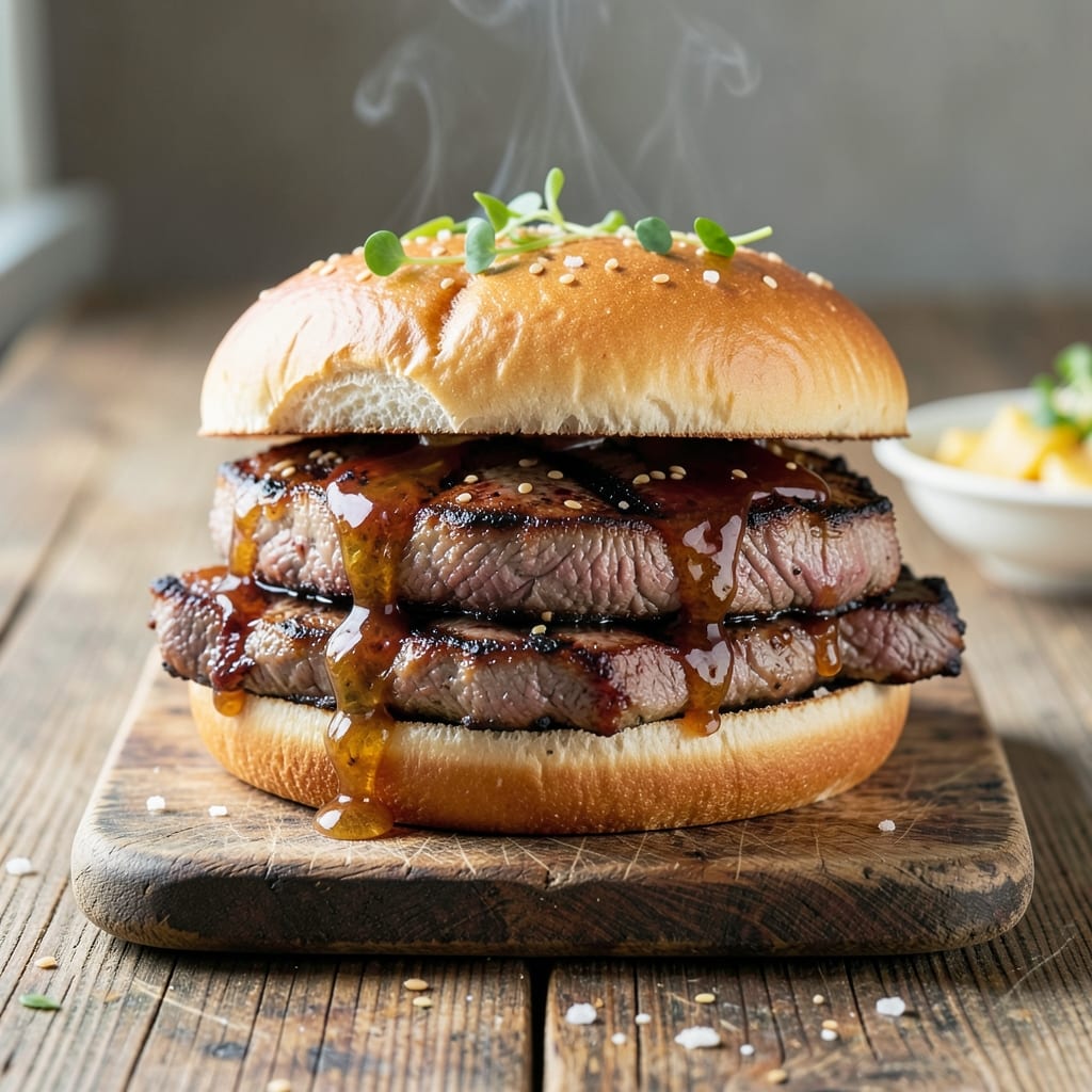 BBQ Roast Beef Sandwiches Recipe: Smoky Crust and Juicy Layers in 20 Minutes
