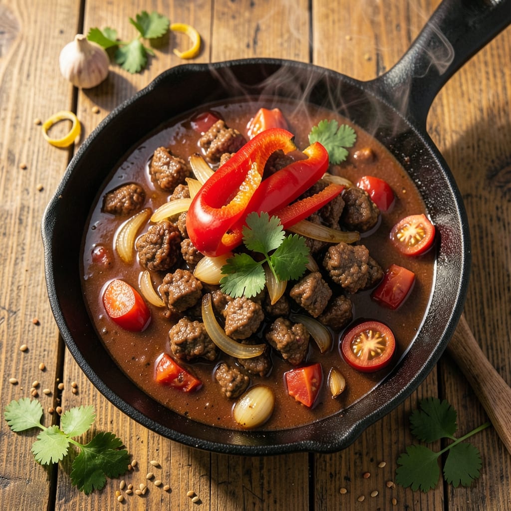 Beef and Veggie Chili Recipe: Deep-Spiced, One-Pot Heartiness