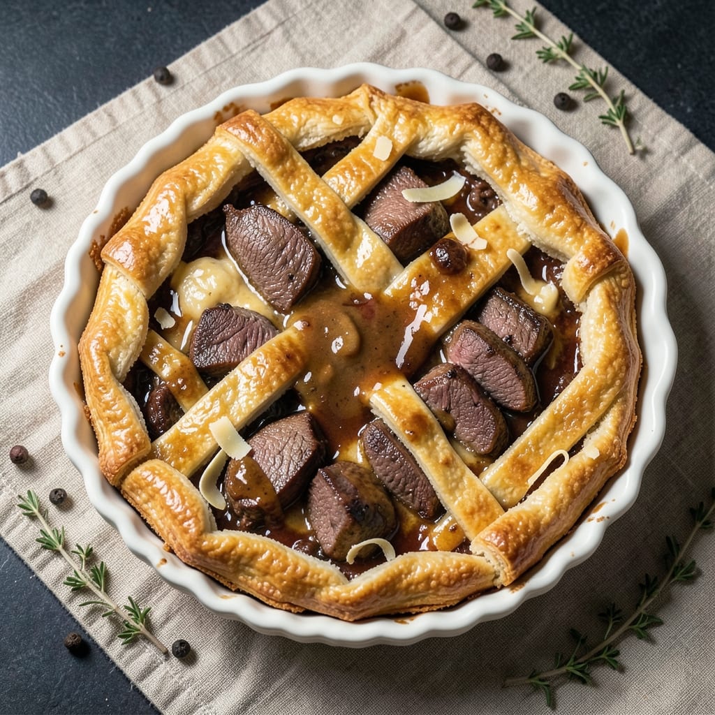 Beef and Bone Marrow Pie Recipe: Rich Umami Crust and Decadent Filling Fusion