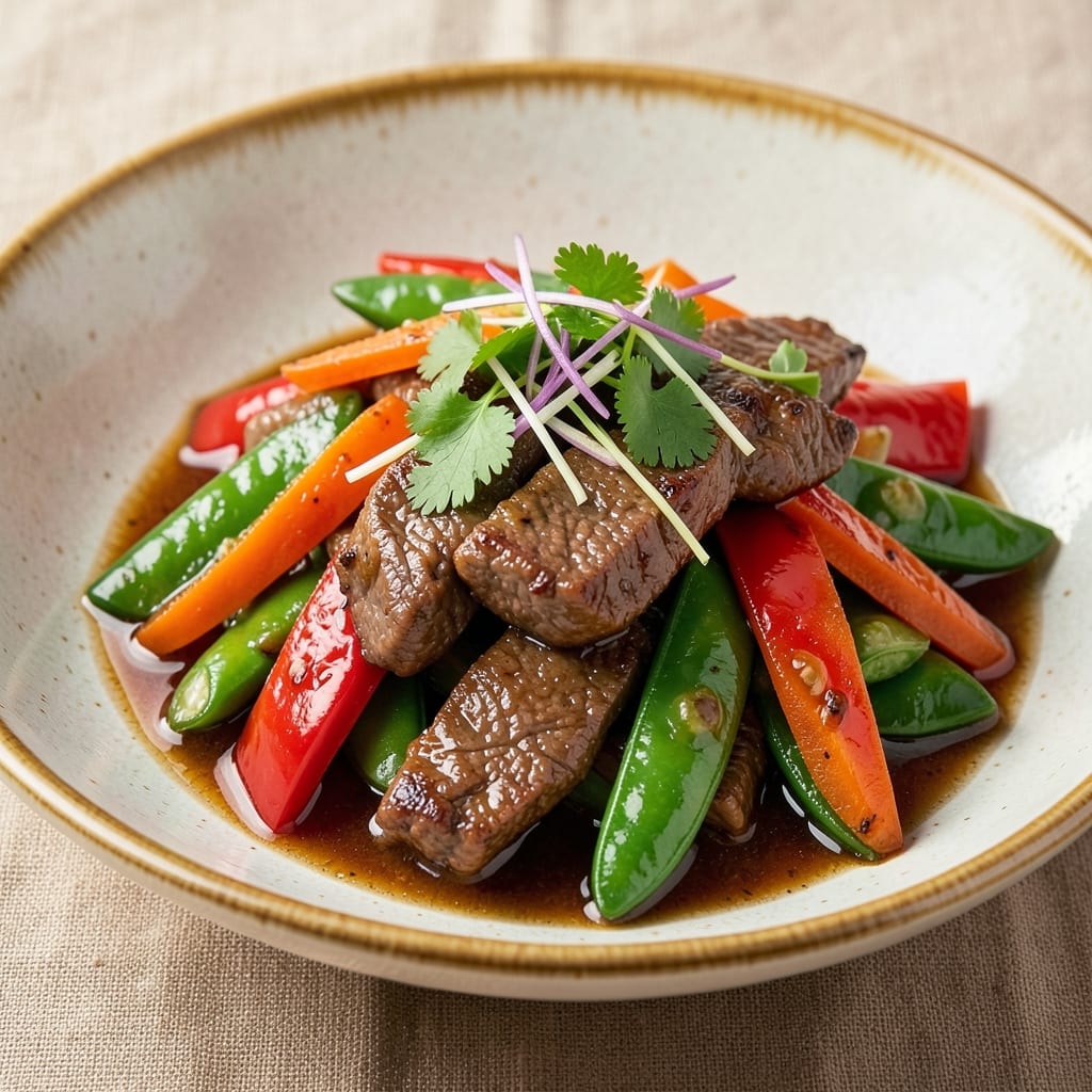 Beef and Vegetable Stir Fry Sauce Recipe: Umami-Packed Balance of Soy, Ginger, and Garlic