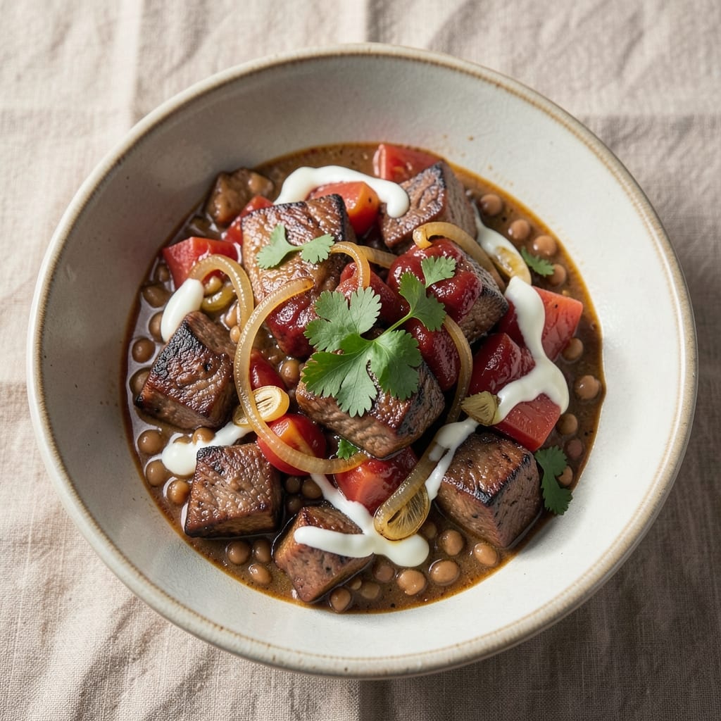 Beef and Lentil Curry Recipe: Hearty Protein-Packed One-Pot Wonder