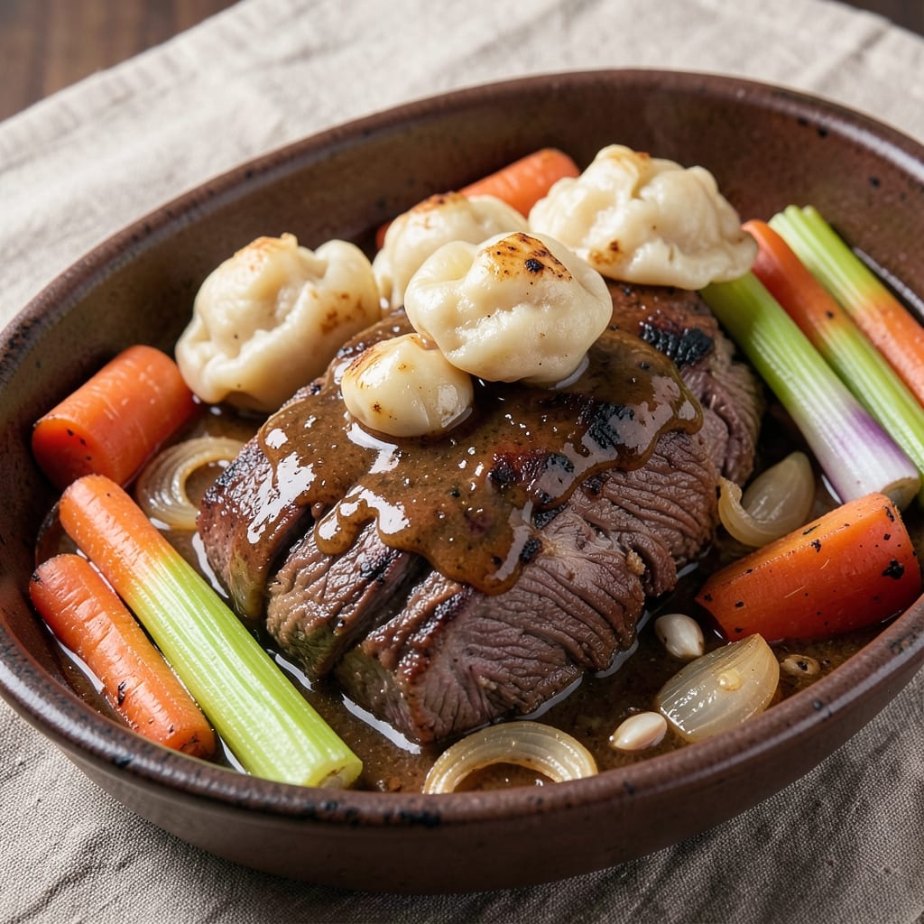 Beef and Dumplings Crock Pot Recipe: Slow-Simmered Richness With Fluffy Dumplings