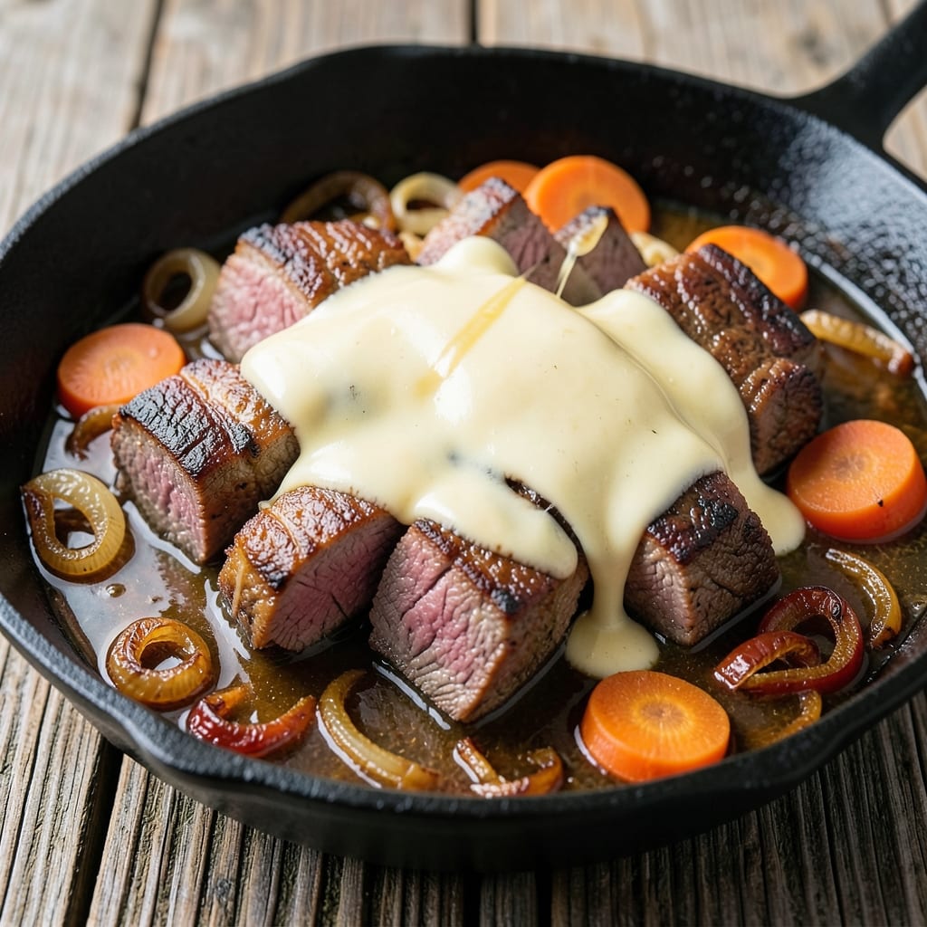 Beef and Velveeta Recipe: One-Pot Cheesy Fondue-Style Stew