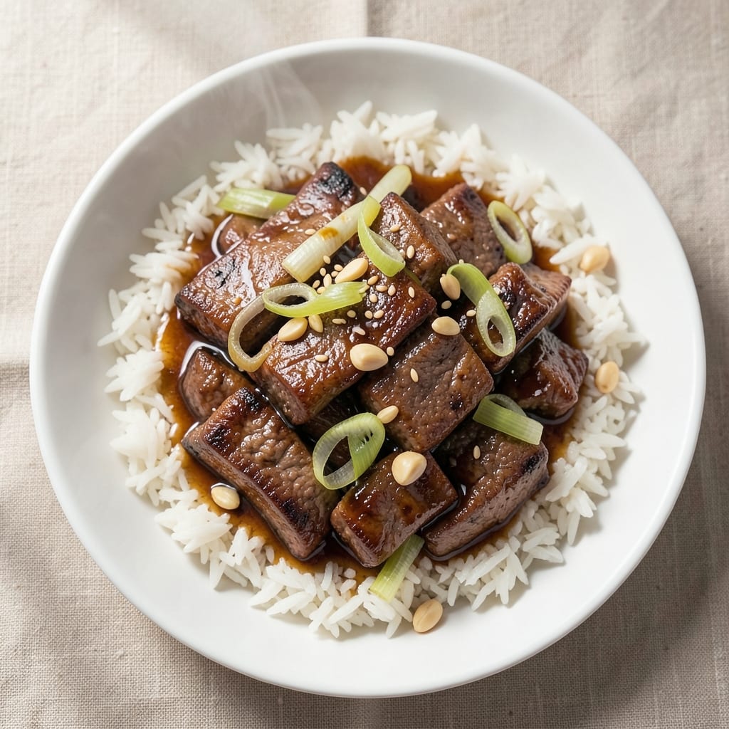 Beef and Leek Stir Fry Recipe: Wok-Heated Crispy Bites with Garlicky Depth