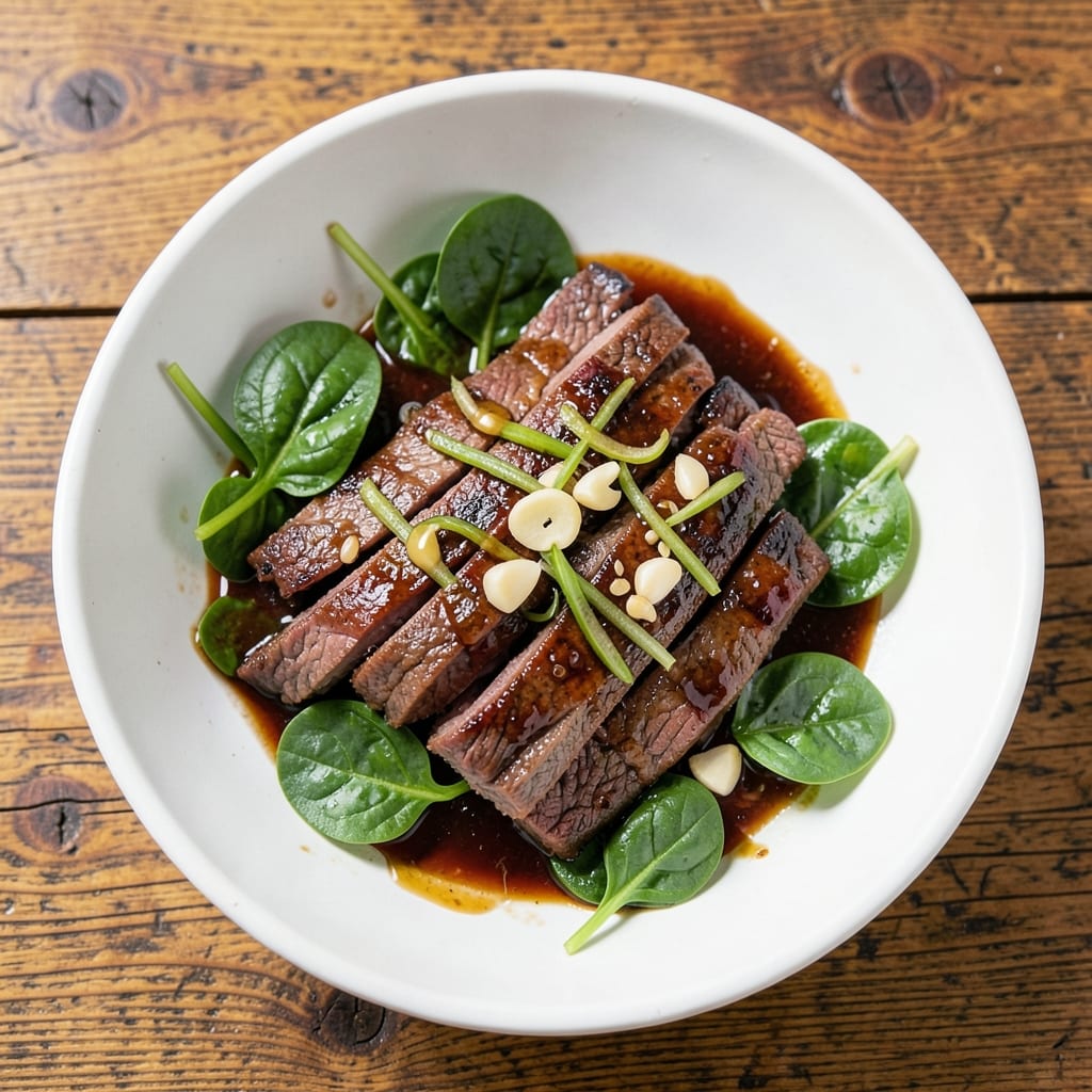 Beef and Spinach Stir Fry Recipe: Blistered Garlic and Umami-Packed in 20 Minutes