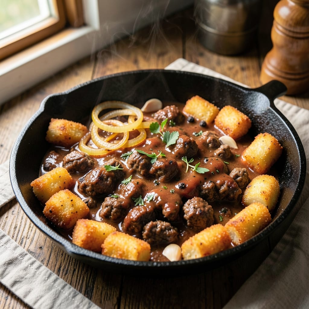 Beef and Tater Tot Recipe: Crispy Top, Melty Cheese Magic