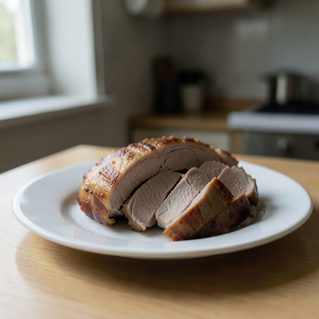 The dish as the corrected method produces it