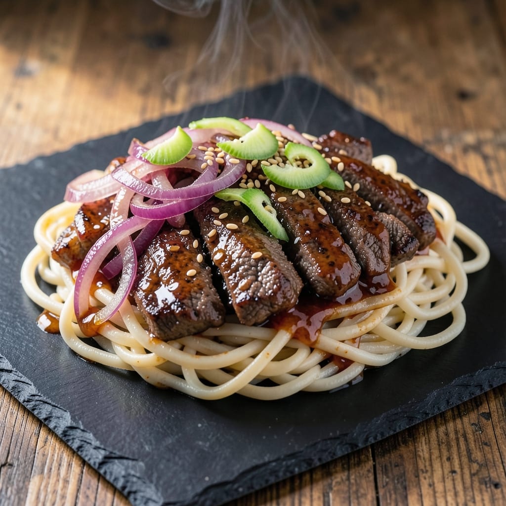 BBQ Beef Noodles Recipe: Smoky-Sweet Stir-Fry With Chewy Noodles