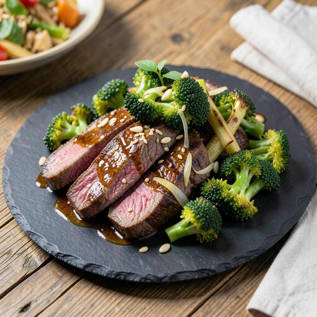 Beef and Broccoli High-Protein Recipe: Wok-Heated Crispy Bites with Silky Sauce