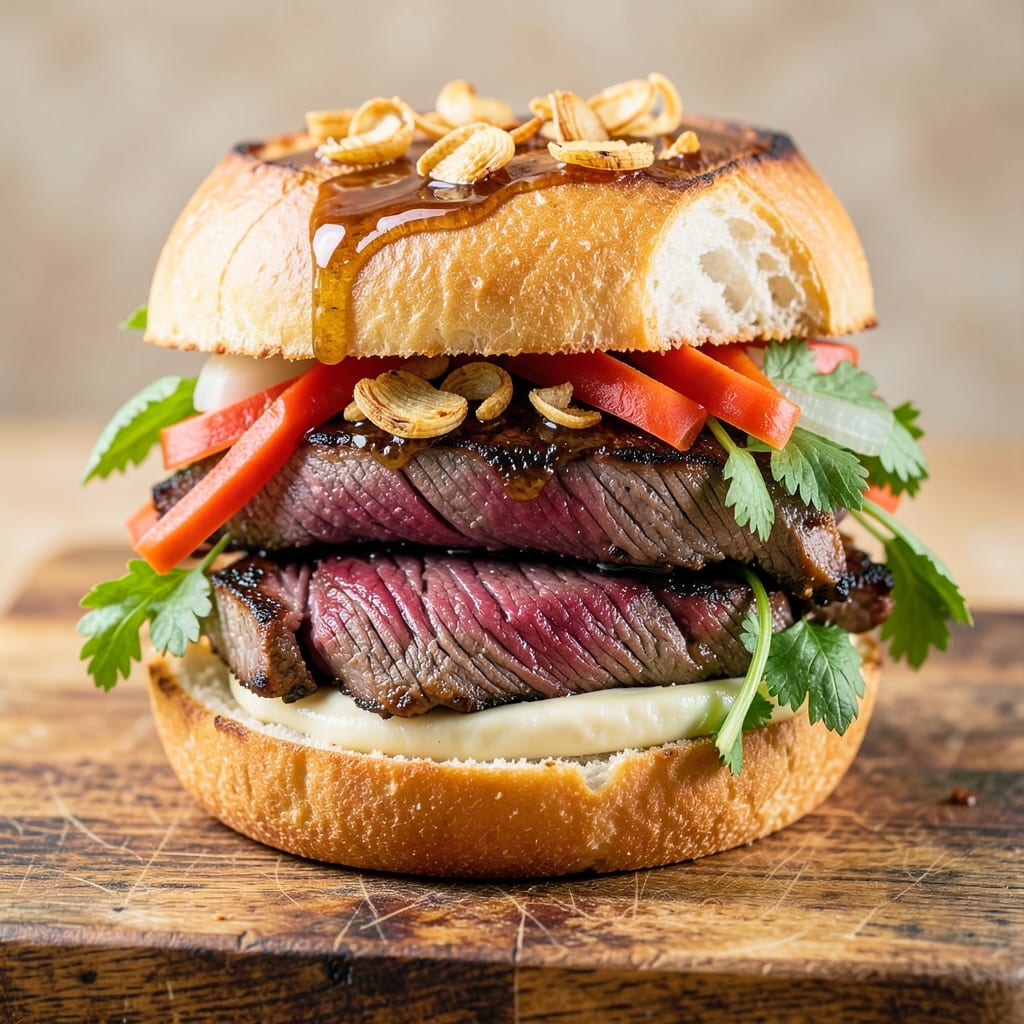 Banh Mi Beef Sandwich Recipe: Vietnamese-Inspired Crunch and Umami Packed
