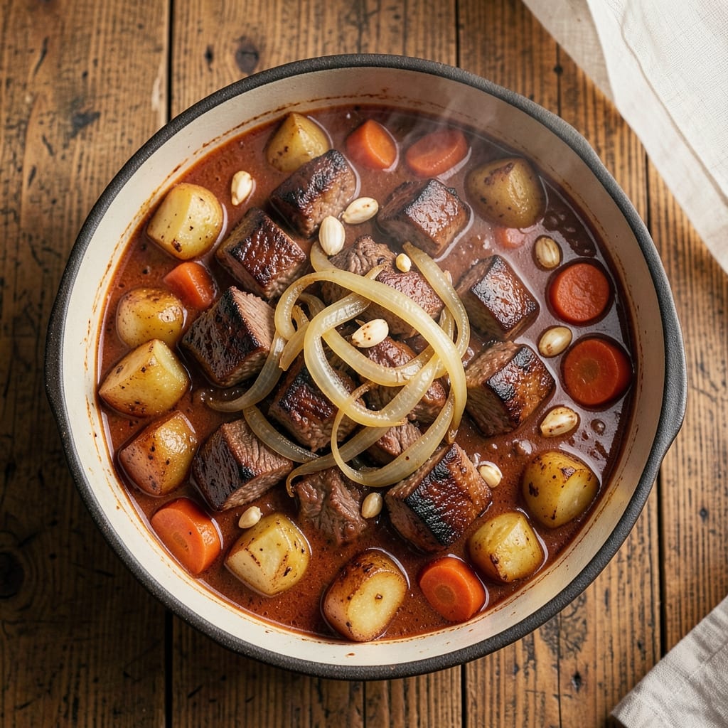 Beat Beef Stew Recipe: Deep Umami Simmer With Caramelized Potatoes