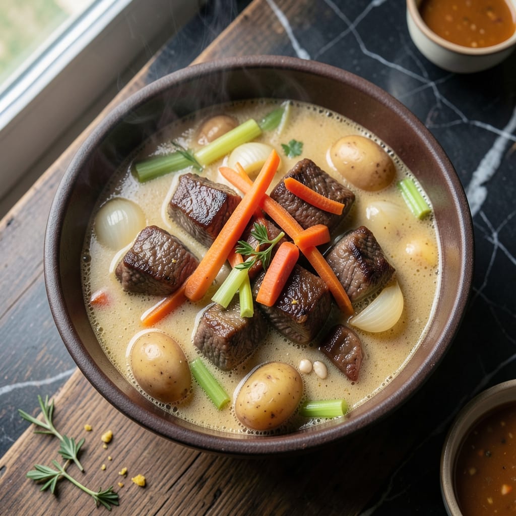 Basic Vegetable Beef Soup Recipe: Hearty One-Pot Meal in 30 Minutes